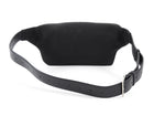 Saint Laurent Black Nylon Cassandre YSL Logo Belt Bag