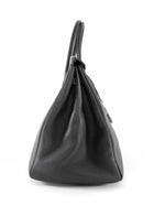 Hermes Birkin 40 Noir Black Togo Leather PHW Bag