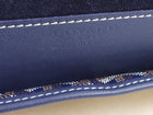 Goyard Navy Coursier Messenger Goyardine Coated Canvas Bag