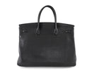 Hermes Birkin 40 Noir Black Togo Leather PHW Bag