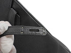 Hermes Birkin 40 Noir Black Togo Leather PHW Bag