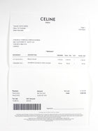 Celine Brown Black Monogram Coated Canvas and Leather Triomphe Medium Bucket Bag
