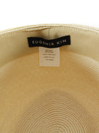 Eugenia Kim Straw Grosgrain Ribbon Trim Sun Hat