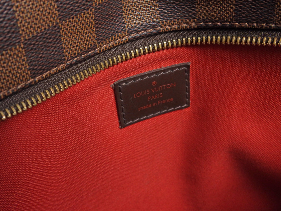 Louis Vuitton Brown Damier Ebene Large Bloomsbury Hobo Bag GM