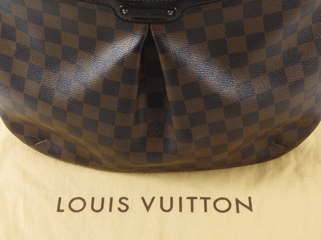 Louis Vuitton Brown Damier Ebene Large Bloomsbury Hobo Bag GM