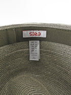 Eres Woven Fedora Brim Grosgrain Ribbon Hat - M