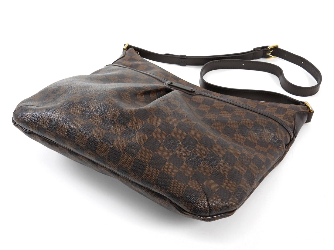 Louis Vuitton Brown Damier Ebene Large Bloomsbury Hobo Bag GM