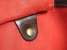 Louis Vuitton Brown Damier Ebene and Leather Speedy Boston Bag 35