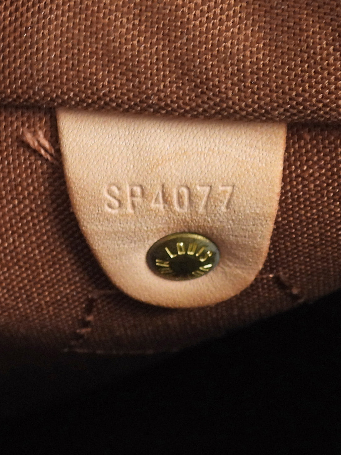 Louis Vuitton Brown Monogram Coated Canvas and Leather Speedy Boston Bag 25