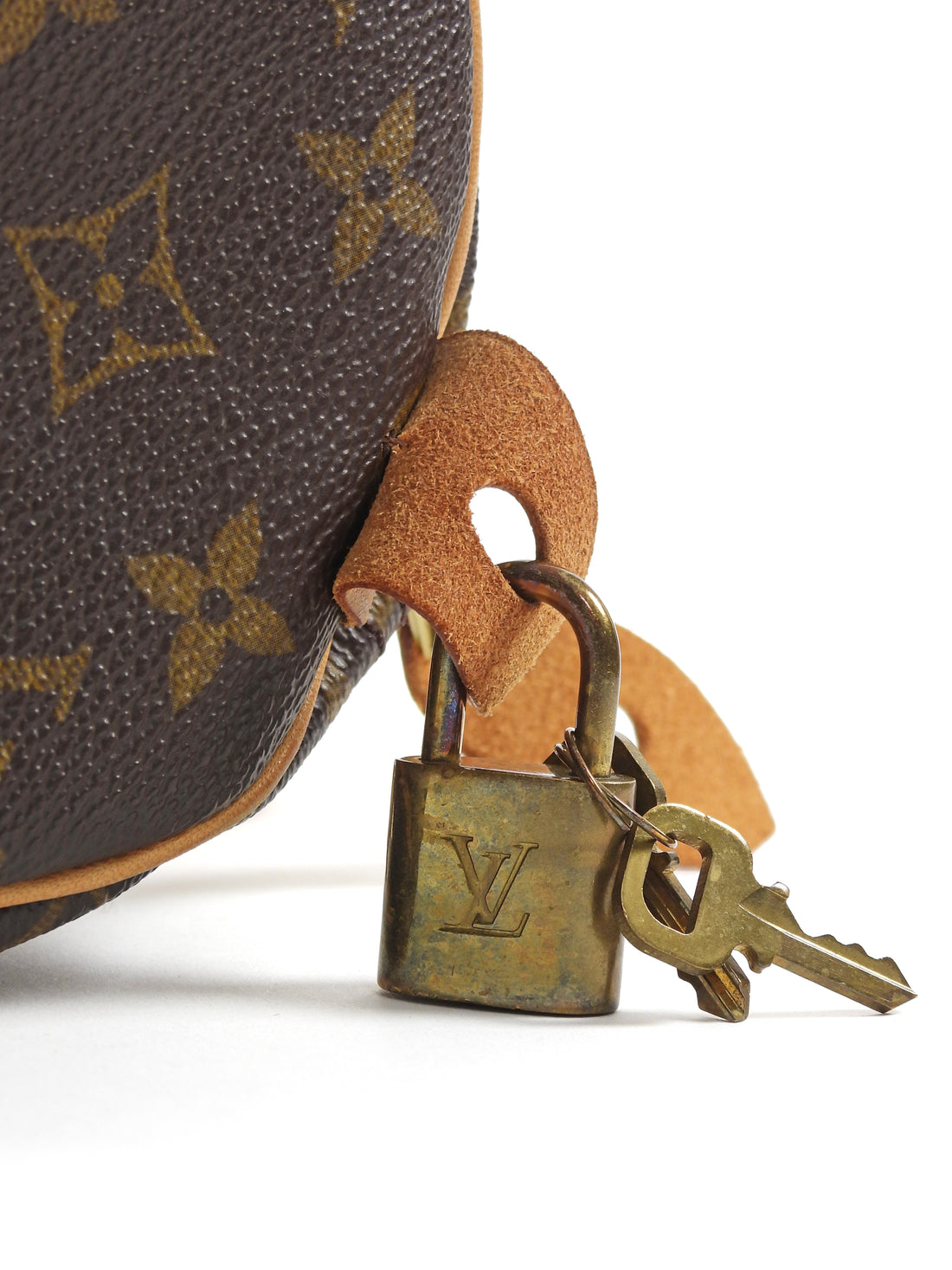 Louis Vuitton Brown Monogram Coated Canvas and Leather Speedy Boston Bag 25