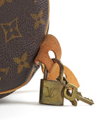 Louis Vuitton Brown Monogram Coated Canvas and Leather Speedy Boston Bag 25