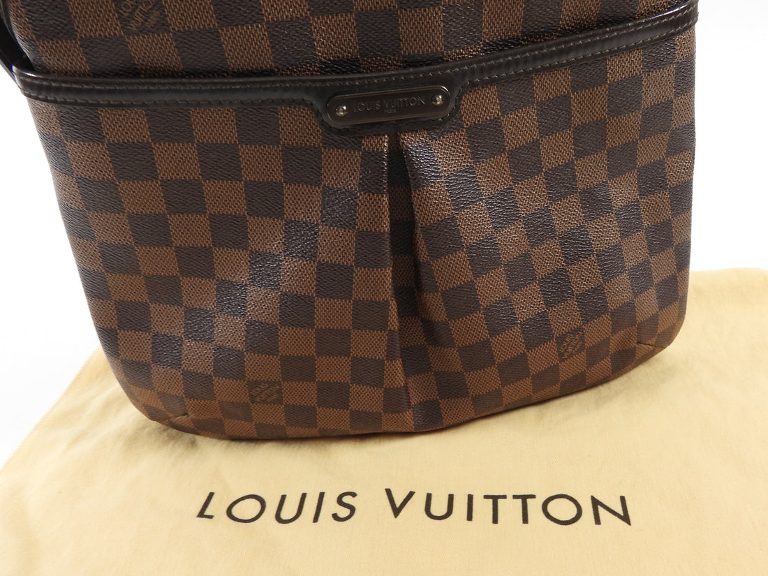 Louis Vuitton Brown Damier Ebene Small Bloomsbury Hobo Bag PM