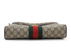 Gucci Brown Medium Monogram Supreme Web Ophidia Messenger Bag