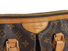 Louis Vuitton Brown Monogram Coated Canvas and Leather Palermo Two Way Bag PM