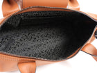 Longchamp Tan Brown Cashew Leather Le Pliage XS Shoulder Bag