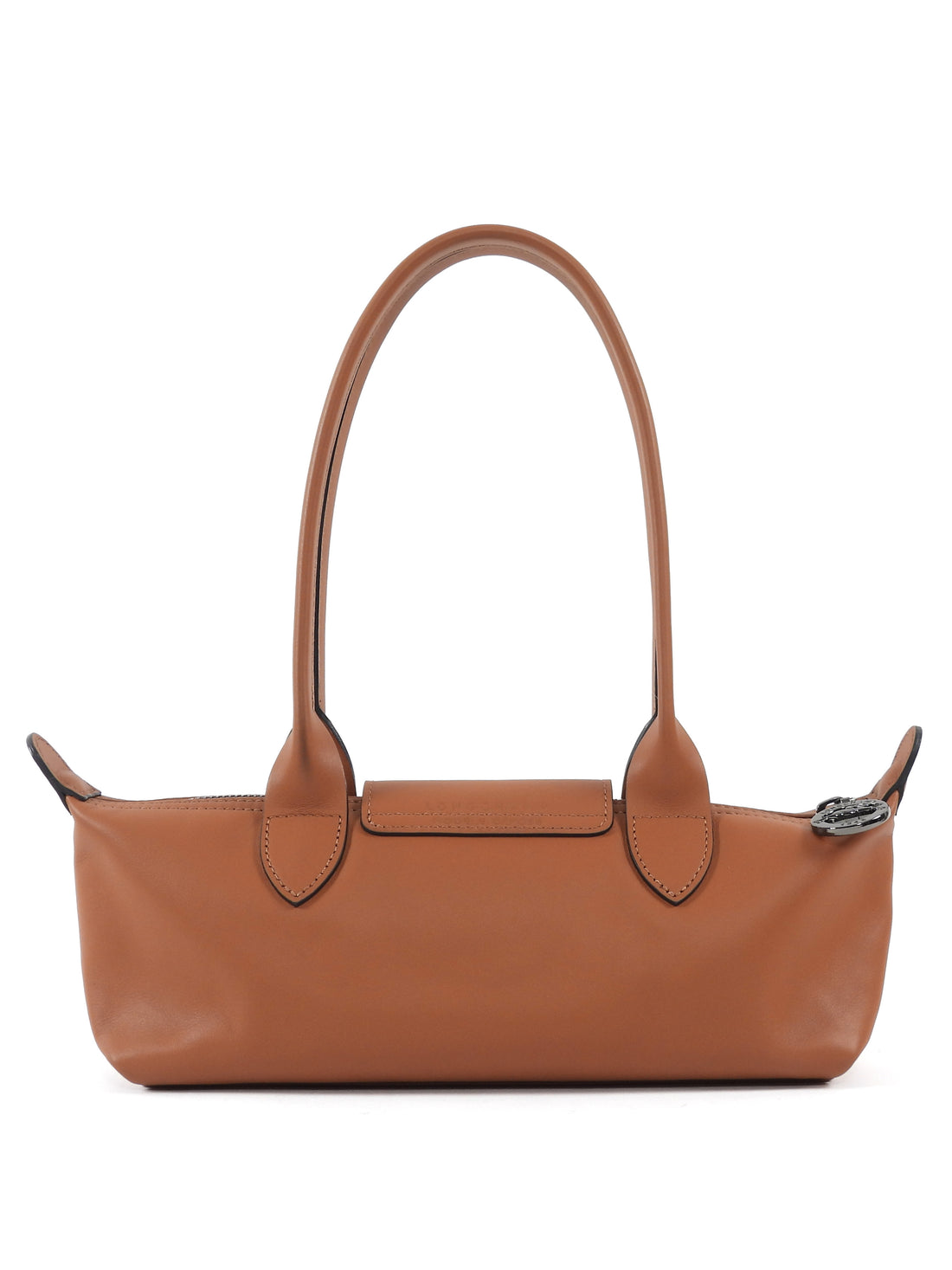 Longchamp Tan Brown Cashew Leather Le Pliage XS Shoulder Bag