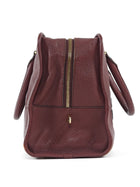 Loewe Burgundy Amazona 36 Grained Leather Anagram Logo Bag