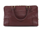 Loewe Burgundy Amazona 36 Grained Leather Anagram Logo Bag
