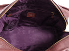 Loewe Burgundy Amazona 36 Grained Leather Anagram Logo Bag