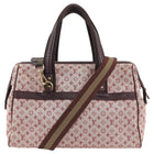 Louis Vuitton Burgundy Monogram Mini Lin Josephine Tote Bag GM