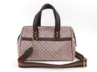 Louis Vuitton Burgundy Monogram Mini Lin Josephine Tote Bag GM