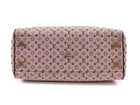 Louis Vuitton Burgundy Monogram Mini Lin Josephine Tote Bag GM