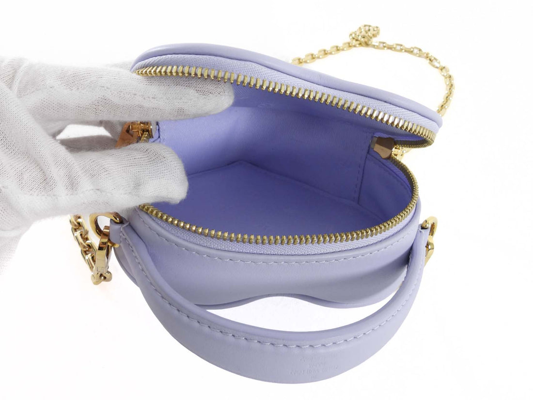 Louis Vuitton Lilac Pop My Heart Top Handle Mini Chain Bag