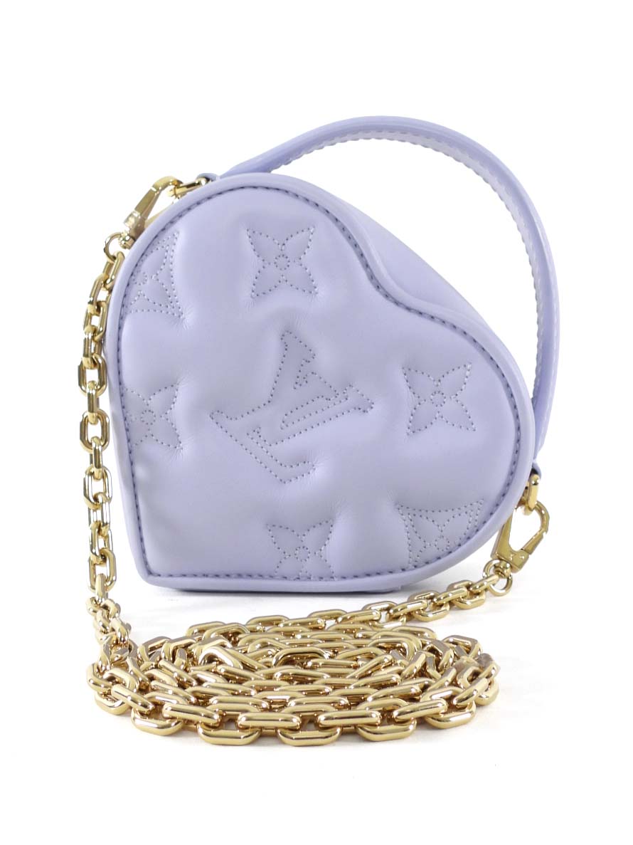 Louis Vuitton Lilac Pop My Heart Top Handle Mini Chain Bag