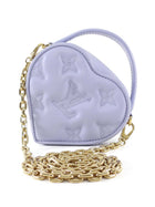 Louis Vuitton Lilac Pop My Heart Top Handle Mini Chain Bag