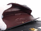 Chanel Black Caviar Leather Medium CC Classic Double Flap Bag GHW