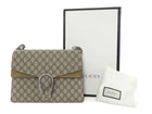 Gucci Medium Dionysus Supreme Monogram Coasted Canvas Chain Flap Bag