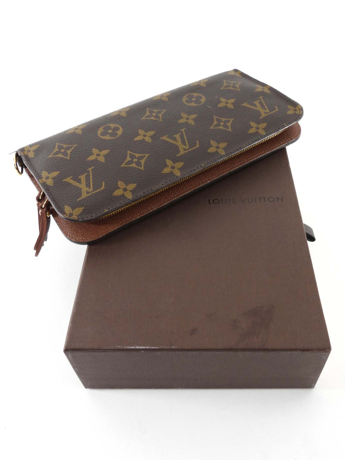 Louis Vuitton Brown Monogram Coated Canvas Insolite Long Wallet