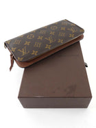 Louis Vuitton Brown Monogram Coated Canvas Insolite Long Wallet