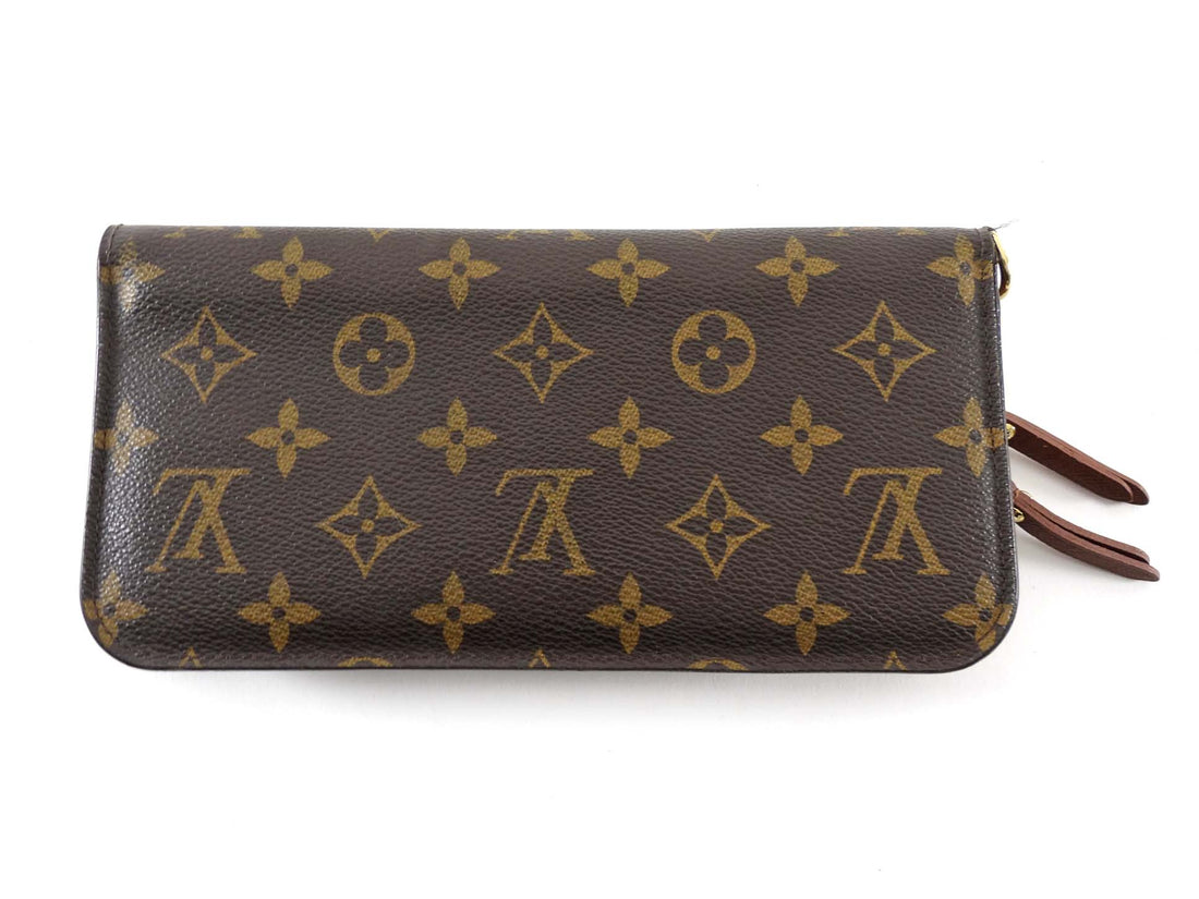 Louis Vuitton Brown Monogram Coated Canvas Insolite Long Wallet