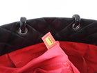Chanel Vintage 2004 Cambon CC PM Black Quilted Lambskin Tote Bag