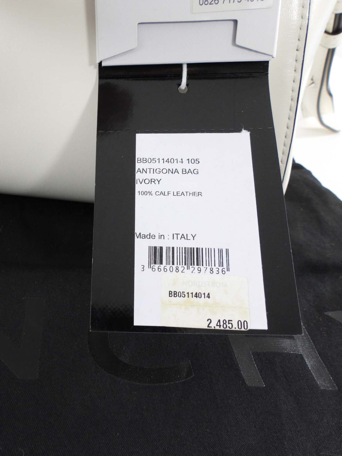 Givenchy Ivory Leather Mini Antigona Two Way Tote Bag