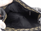 Gucci Navy Grained Leather Abbey Tote