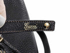 Gucci Navy Grained Leather Abbey Tote