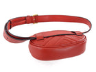 Gucci Chevron Quilted Leather GG Marmont Belt Bag