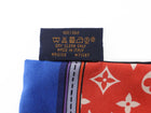 Louis Vuitton Silk Monogram Chinese Superstition Bandeau Scarf