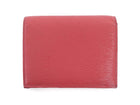 Prada Pink Saffiano Leather Bifold Compact Wallet