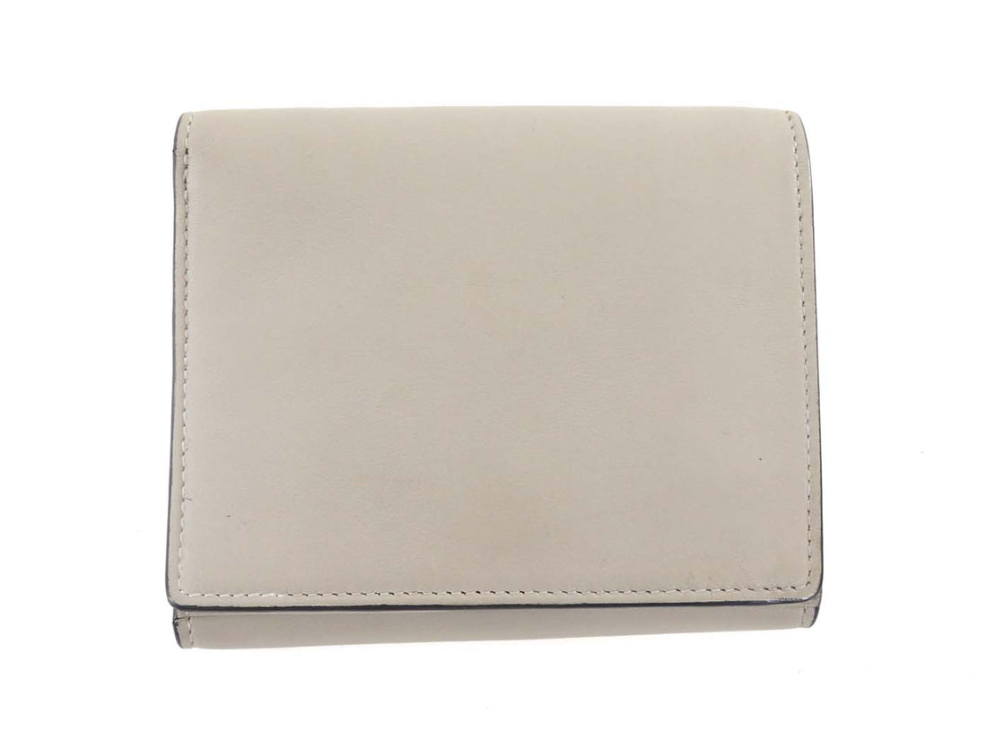 Chloe Taupe Grey Georgia Compact Wallet