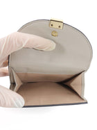 Chloe Taupe Grey Georgia Compact Wallet