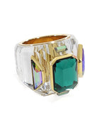 Swarovski Chroma Crystal Ring - 8
