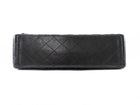 Chanel Black Lambskin CC Maxi Classic Double Flap GHW