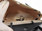 Hermes Vintage 2004 Herbag 31 PM Natural Black Vache Hunter Criss Viking Two Way Bag