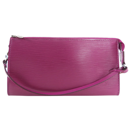 Louis Vuitton Magenta Epi Leather Pochette Accessoires