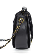 Chanel Black Leather Medium Coco Curve CC Flap Bag