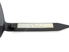 Dolce & Gabbana Black Matte Metal Frame Round Sunglasses DG2234