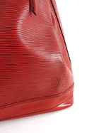 Louis Vuitton Vintage 1990 Red Epi Leather Noe GM Bucket Bag
